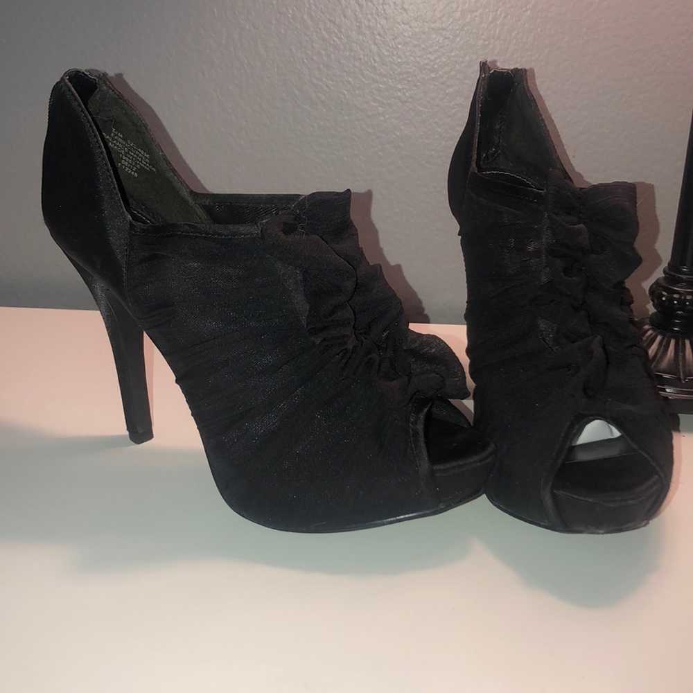 black heels